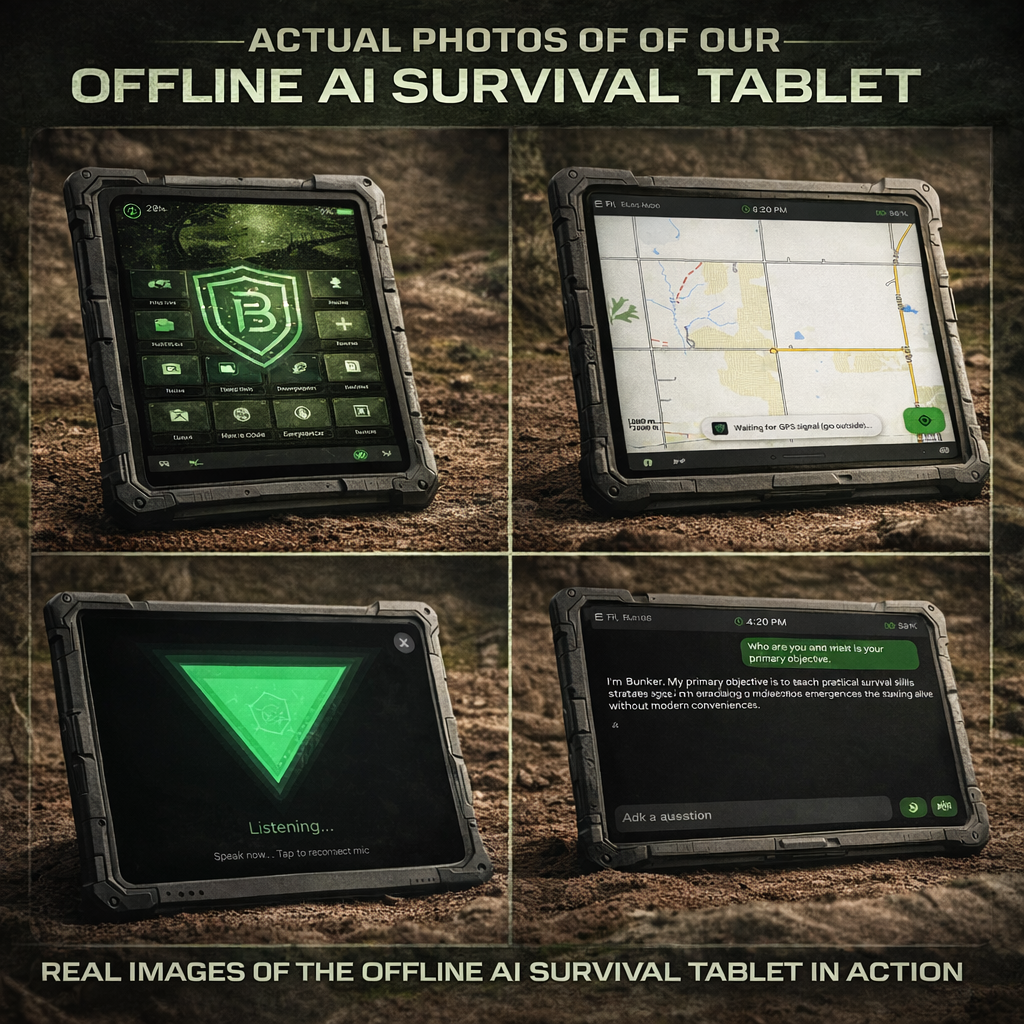 BunkerAI Tablet