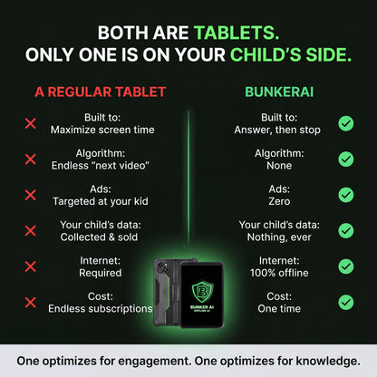 BunkerAI Tablet Edu