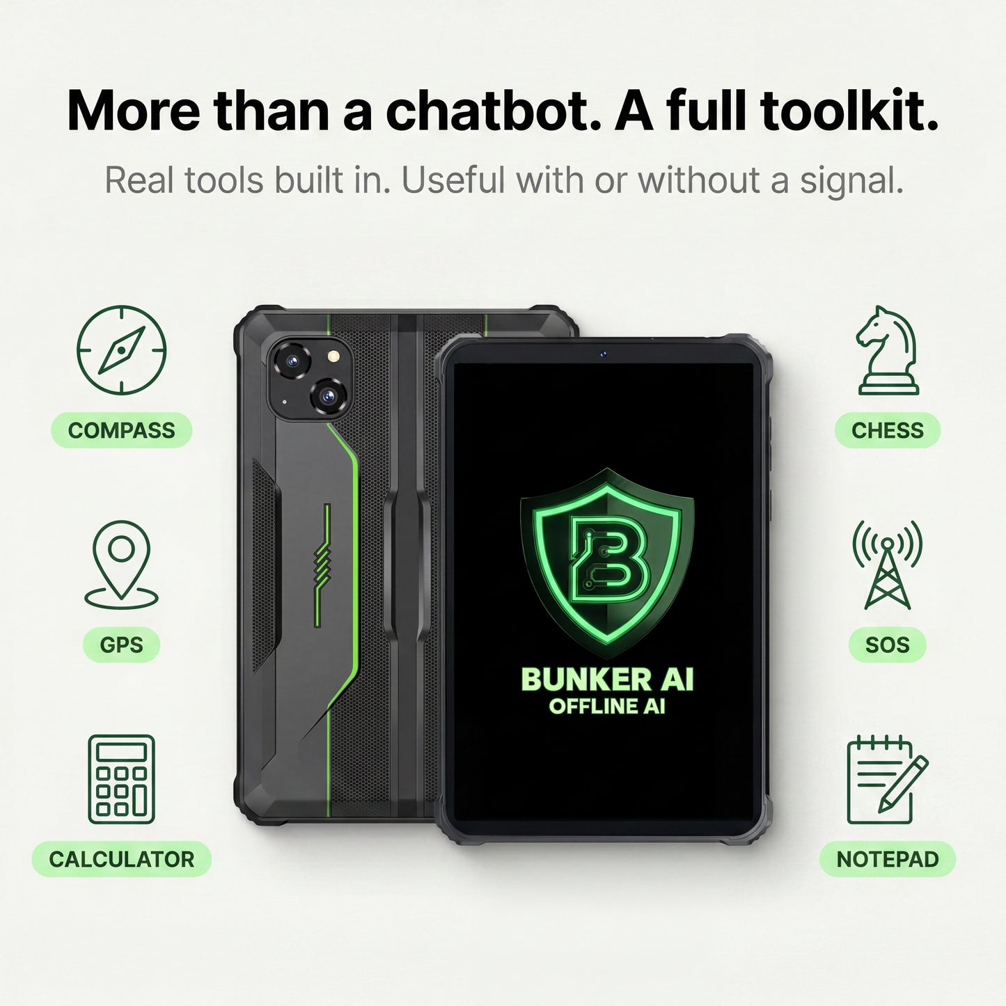BunkerAI Tablet 2